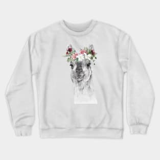 Camel in Portrait Crewneck Sweatshirt